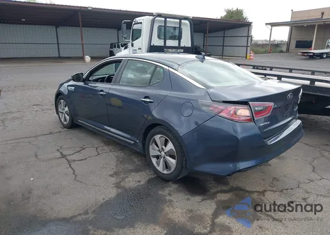 2015 Kia Optima Hybrid Ex from USA, damaged, VIN KNAGN4AD1F5080023